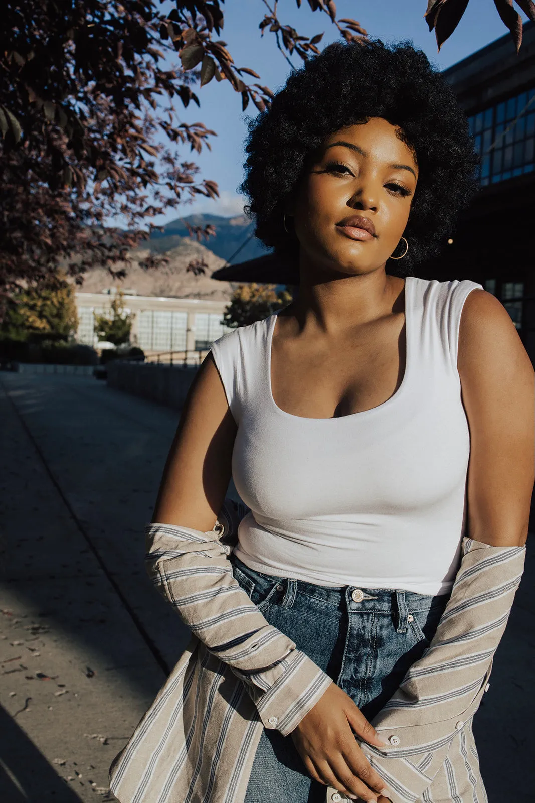 Bobby Cap Sleeve Knit Top