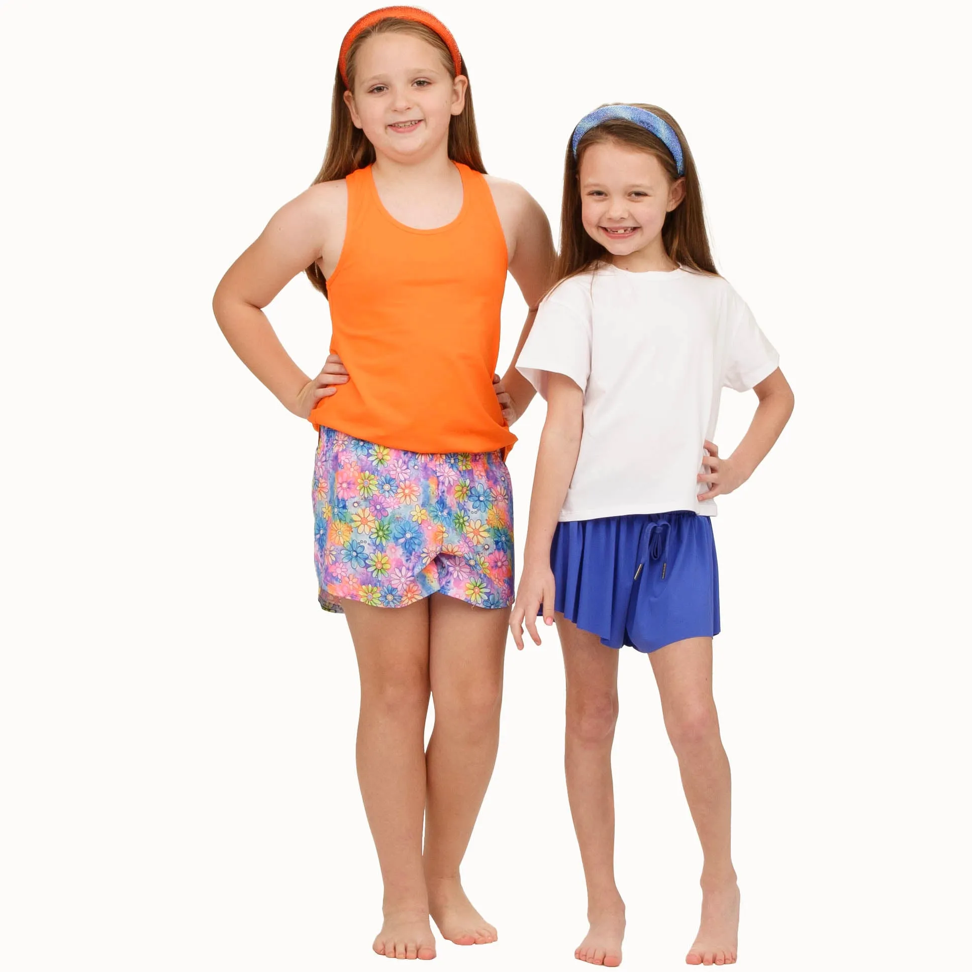 Butterfly Flowy Short in Royal