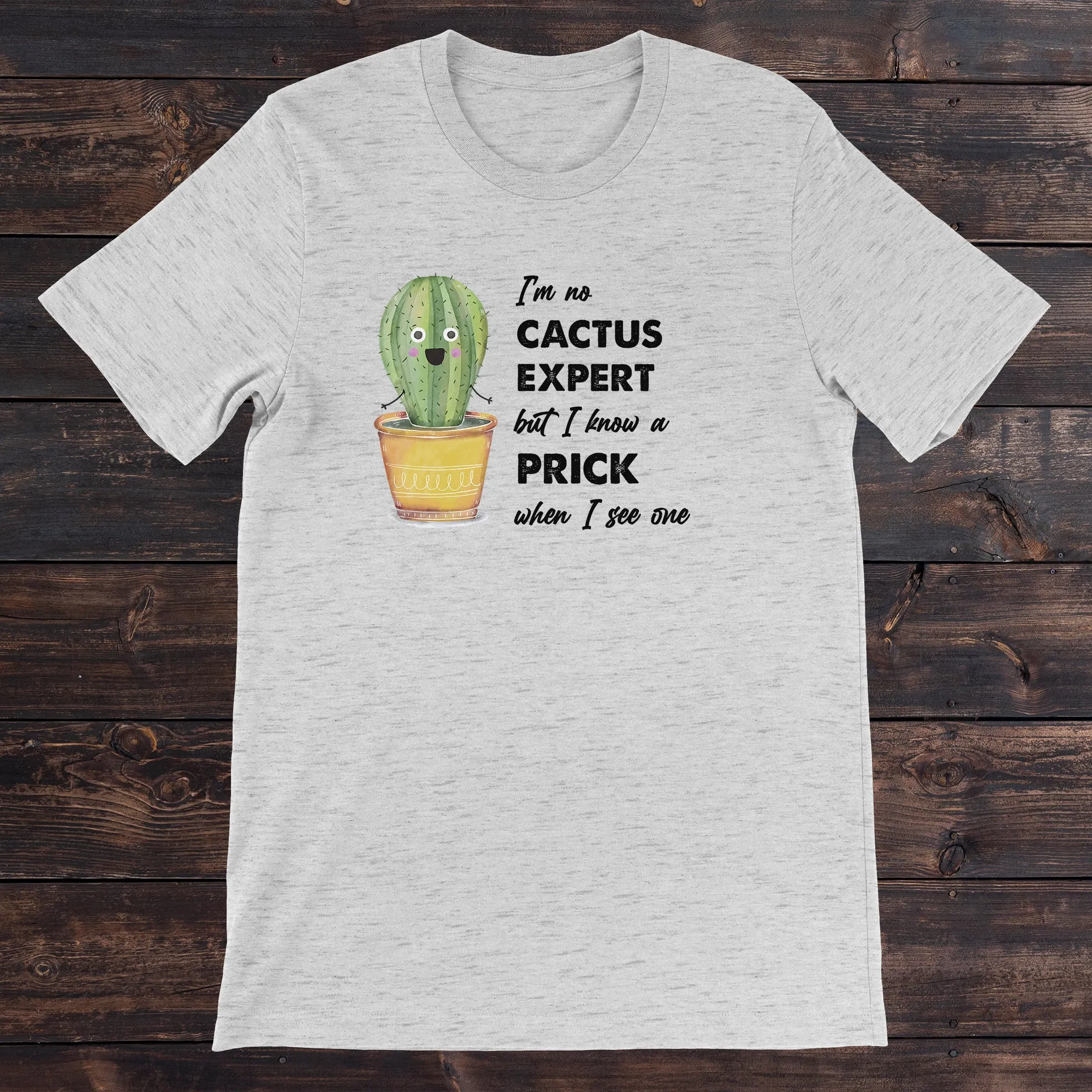 Daydream Tees Cactus Expert Ash