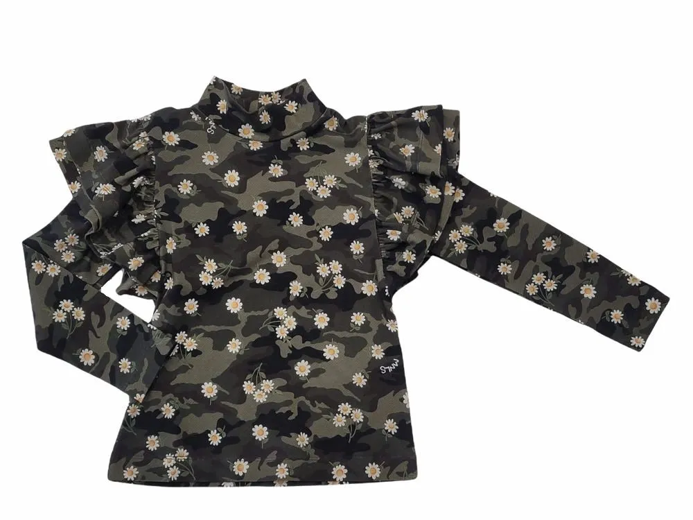 Gemstone Puff Shoulder Tee