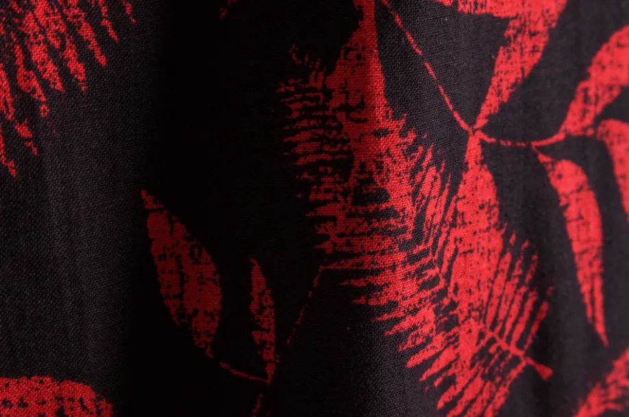 Hawaiian shirts - Black and Red Summer Shirt