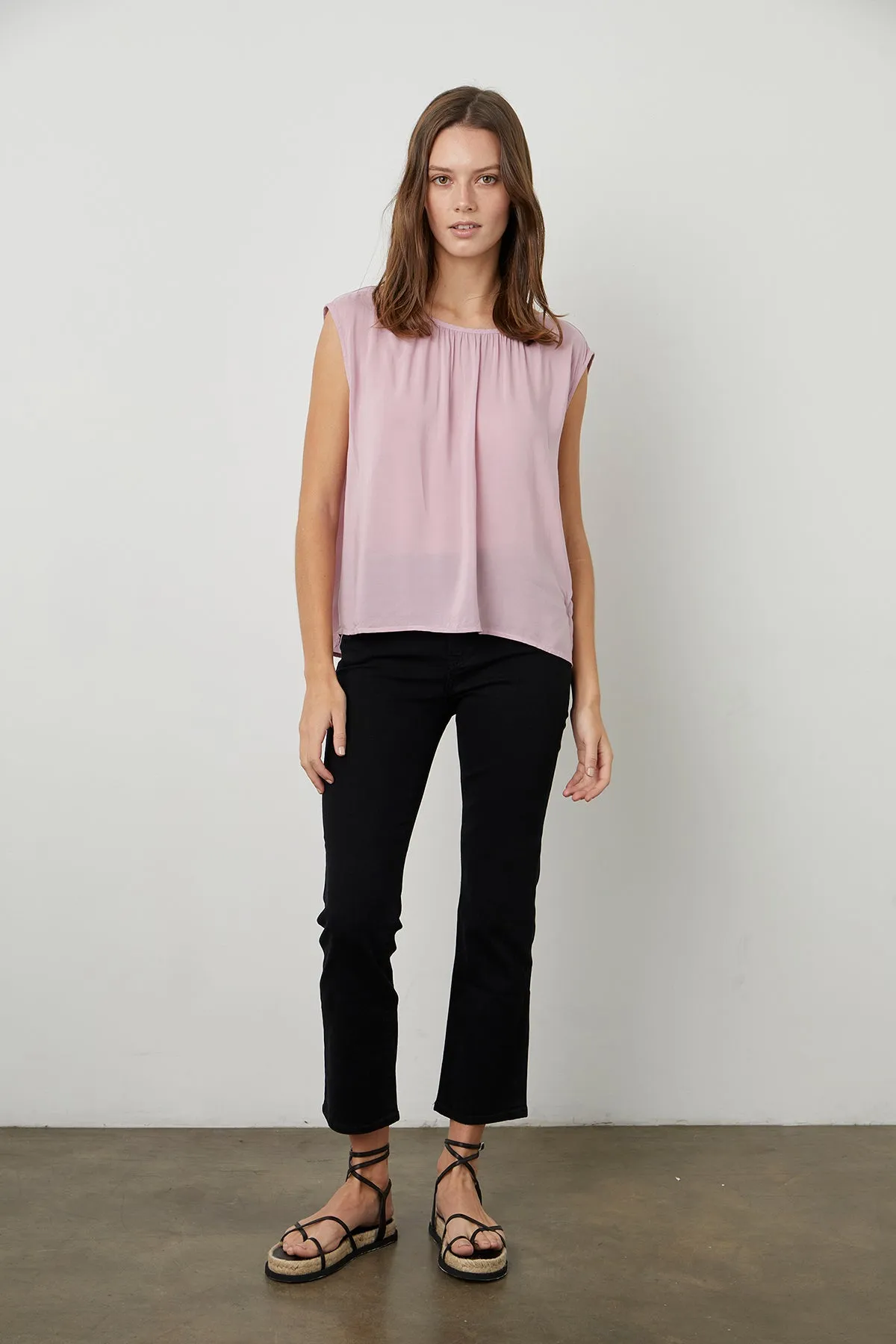 JADE CAP SLEEVE BLOUSE