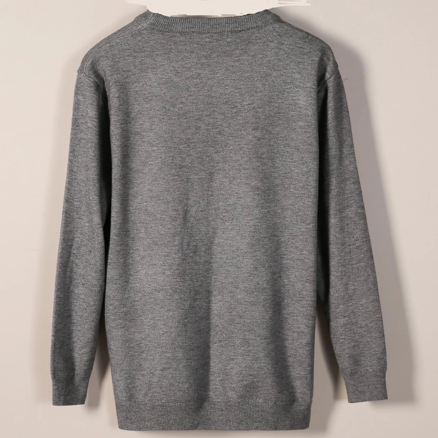 Men's Sweater Pullover,Crew Neck Slim Fitted Long Sleeve Knitted Casual Solid Tops S~2XL