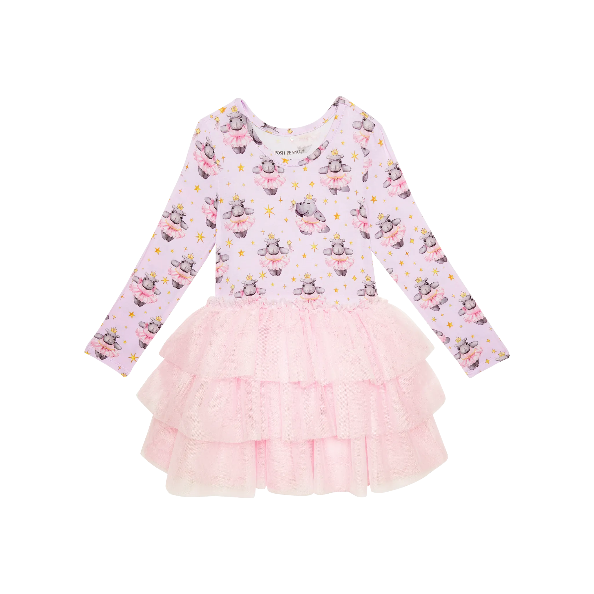 Philomena Tulle Tiered Dress - Select Size