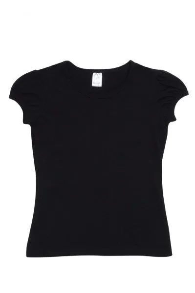 Ramo Girls Short Puff Sleeve Tee (T301GL)