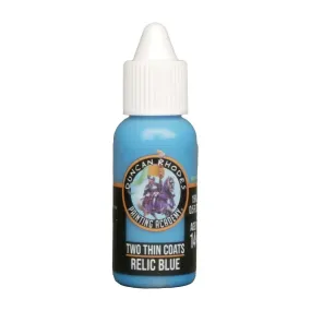 Relic Blue - Two Thin Coats