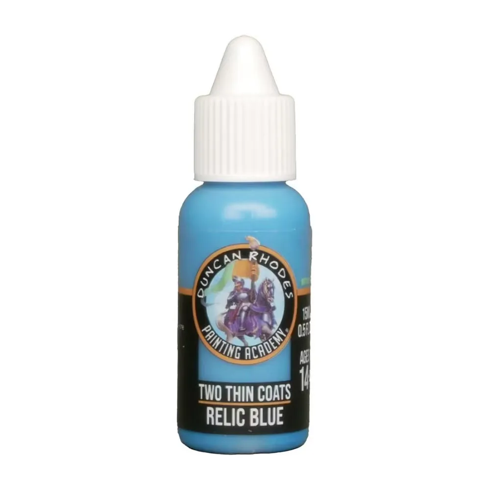 Relic Blue - Two Thin Coats