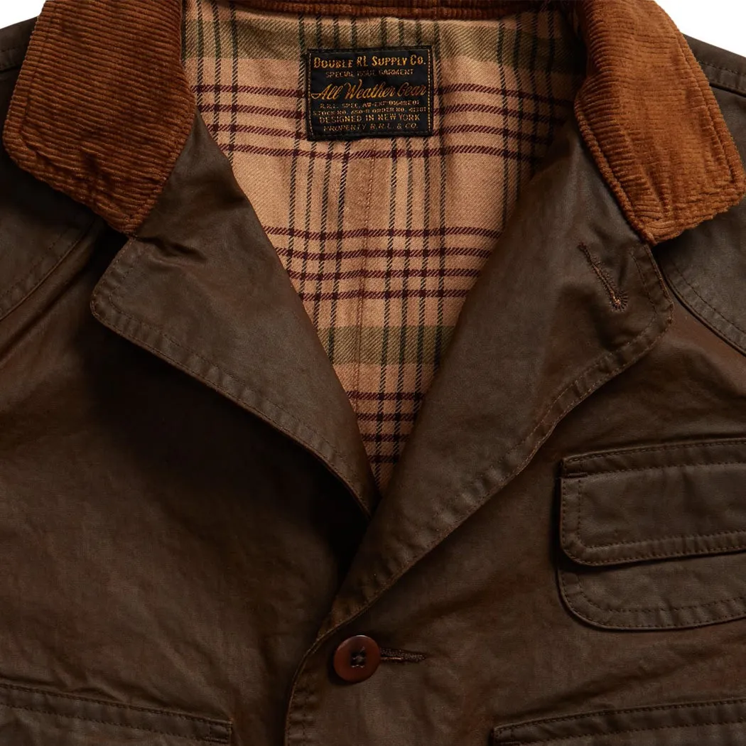 RRL by Ralph Lauren Kingsland Lined Field Jacket Vintage Brown