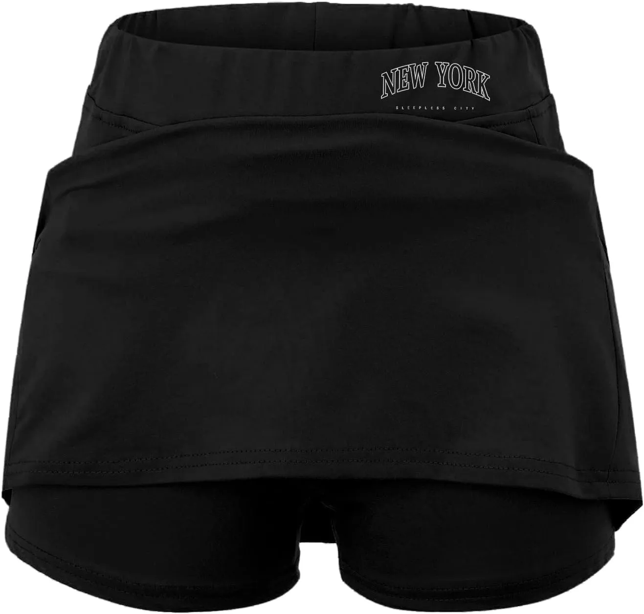 Womens Tennis Skorts with Pockets High Waist Athletic Sports Skirts with Shorts Underneath Quick Dry Golf Skort 2025